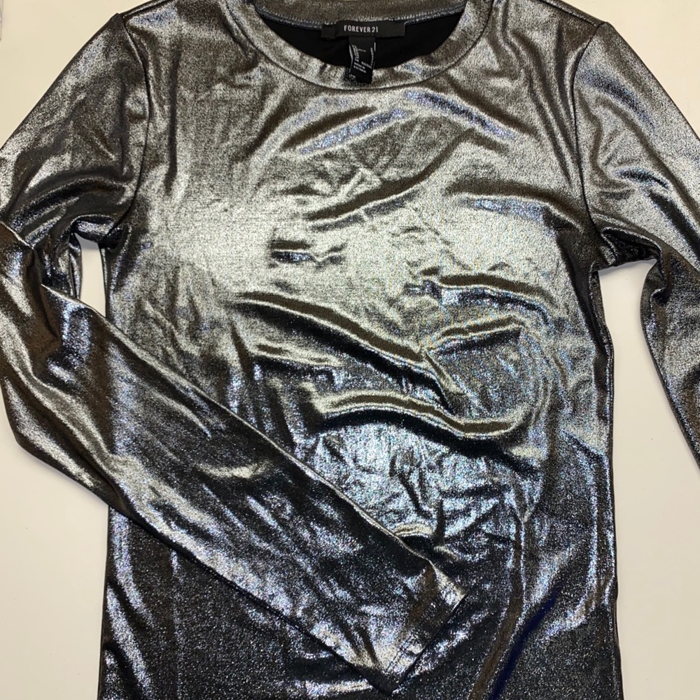 Forever 21 Chrome Longsleeve